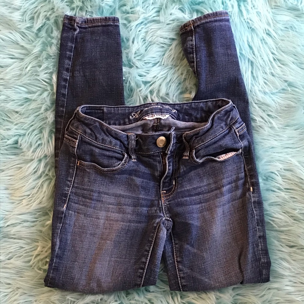 American eagle super stretch jeggings